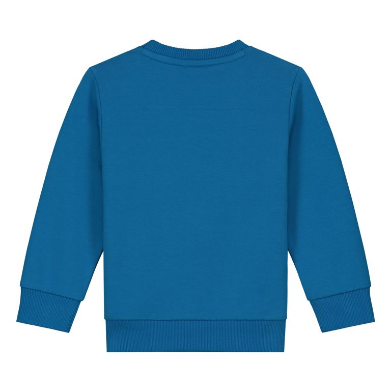 kobalt blauwe sweater peuter baby
