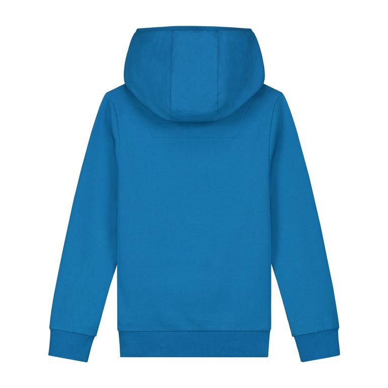 kobalt blauwe hoodie