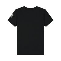 Zwart t-shirt met cool mint tekstprint