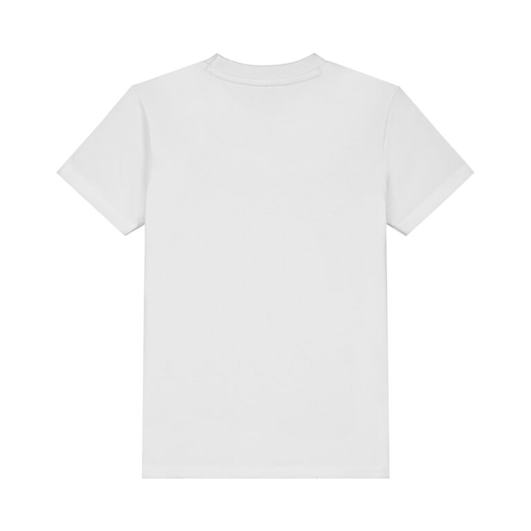 wit basic t-shirt skurk