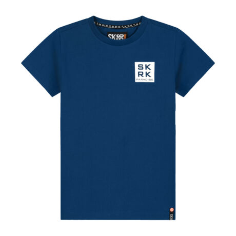 opaal blauw t-shirt jongenskleding zomercollectie skurk