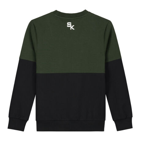 SKURK Jongens Sweater Army Zwart