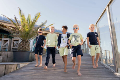 SKURK Jongens Short Brands Navy - Afbeelding 3