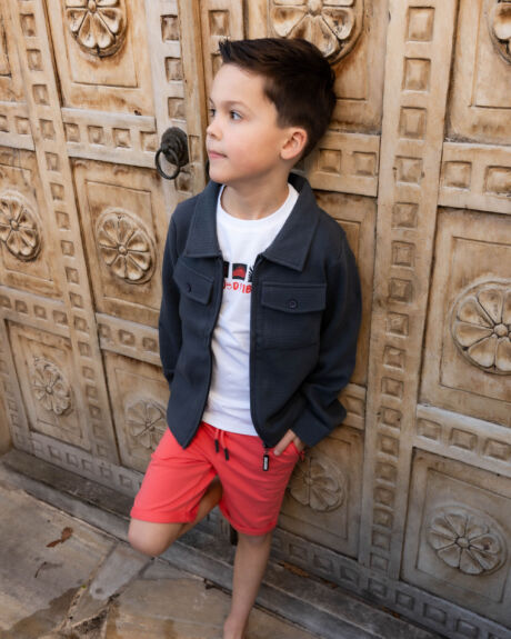 SKURK Short Bos Framboos Rood - Afbeelding 3