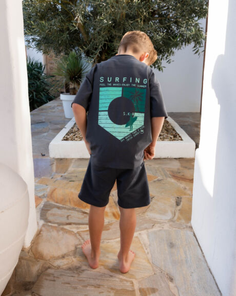 SKURK Short Bali Grijs/Mint - Afbeelding 3