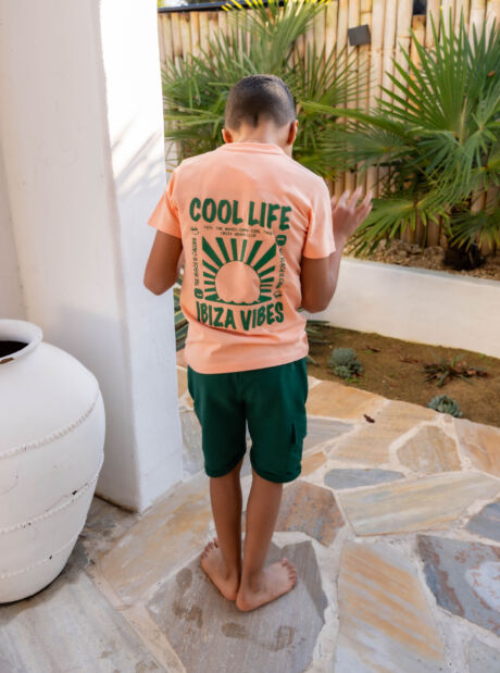 SKURK T-Shirt Tank Peach - Afbeelding 4