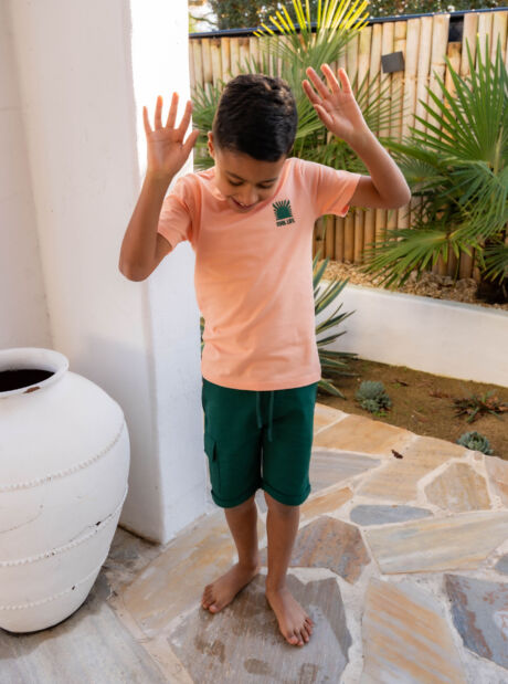 SKURK T-Shirt Tank Peach - Afbeelding 3